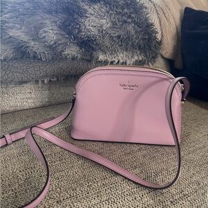 kate spade Lavender Pink Pebbled Leather Crossbody